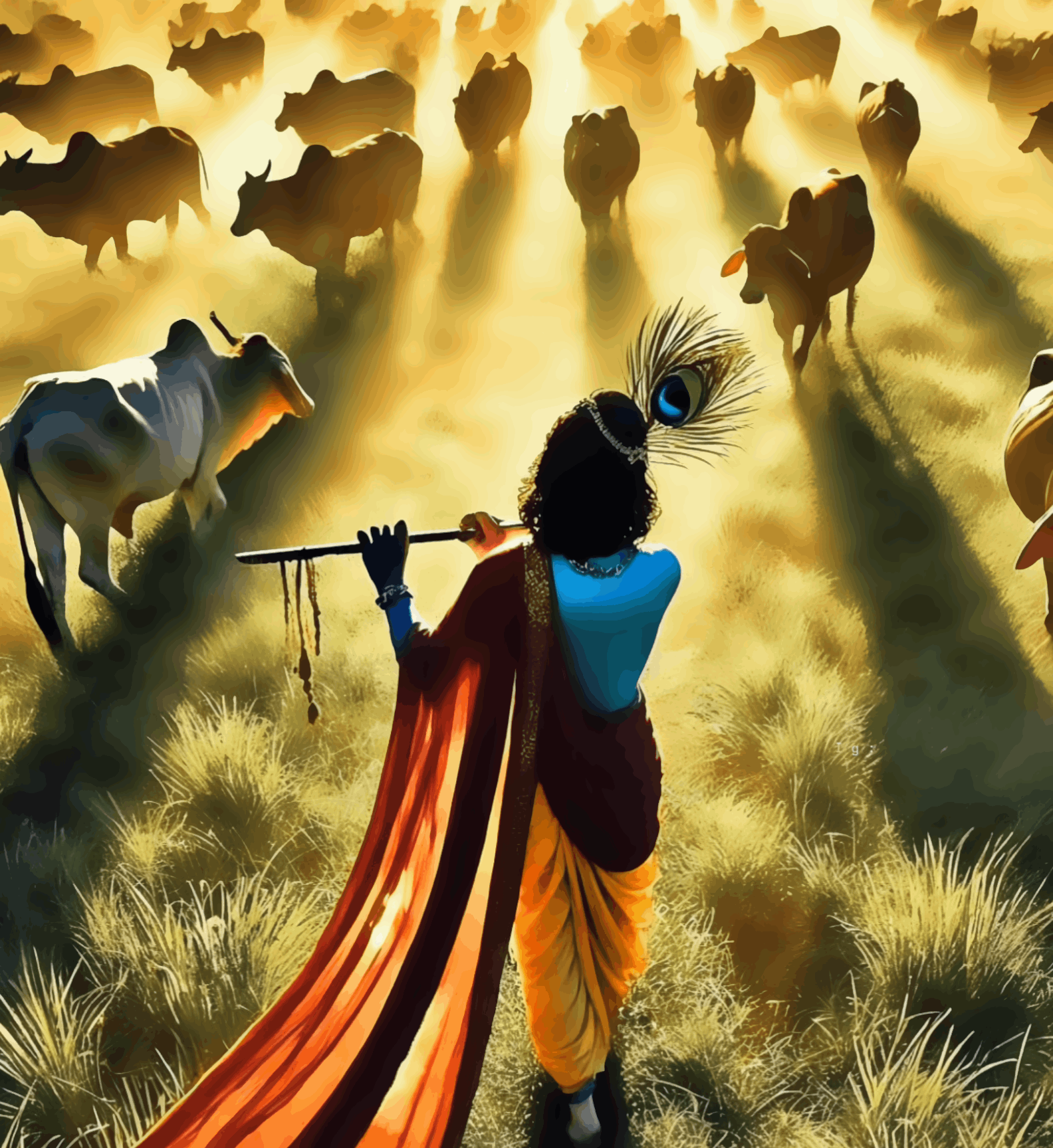 Krishna's Basuri Magic