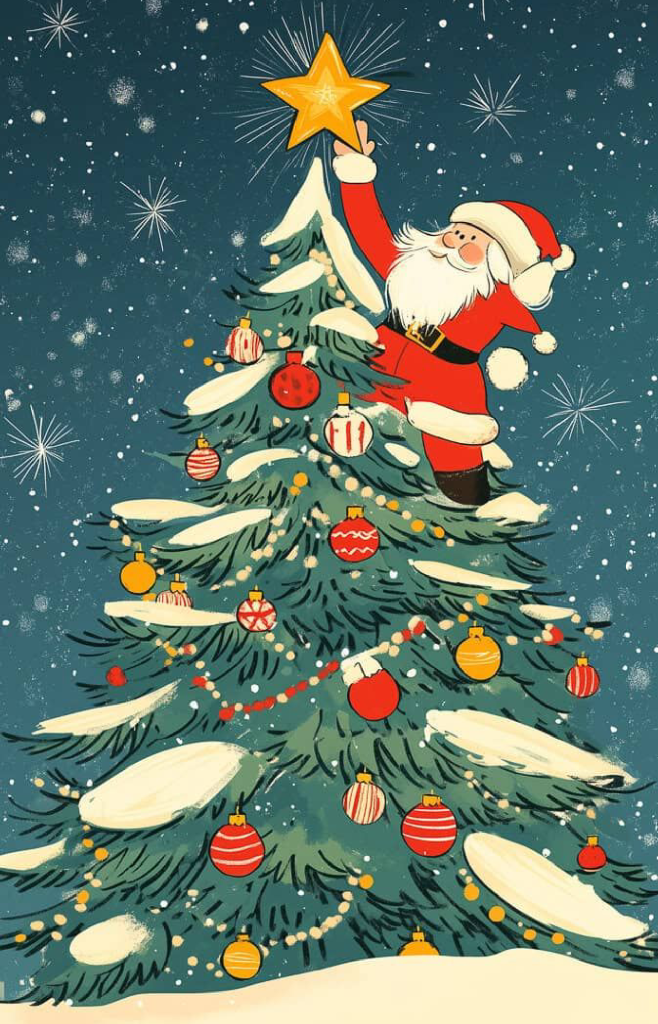 Decorating Christmas Tree