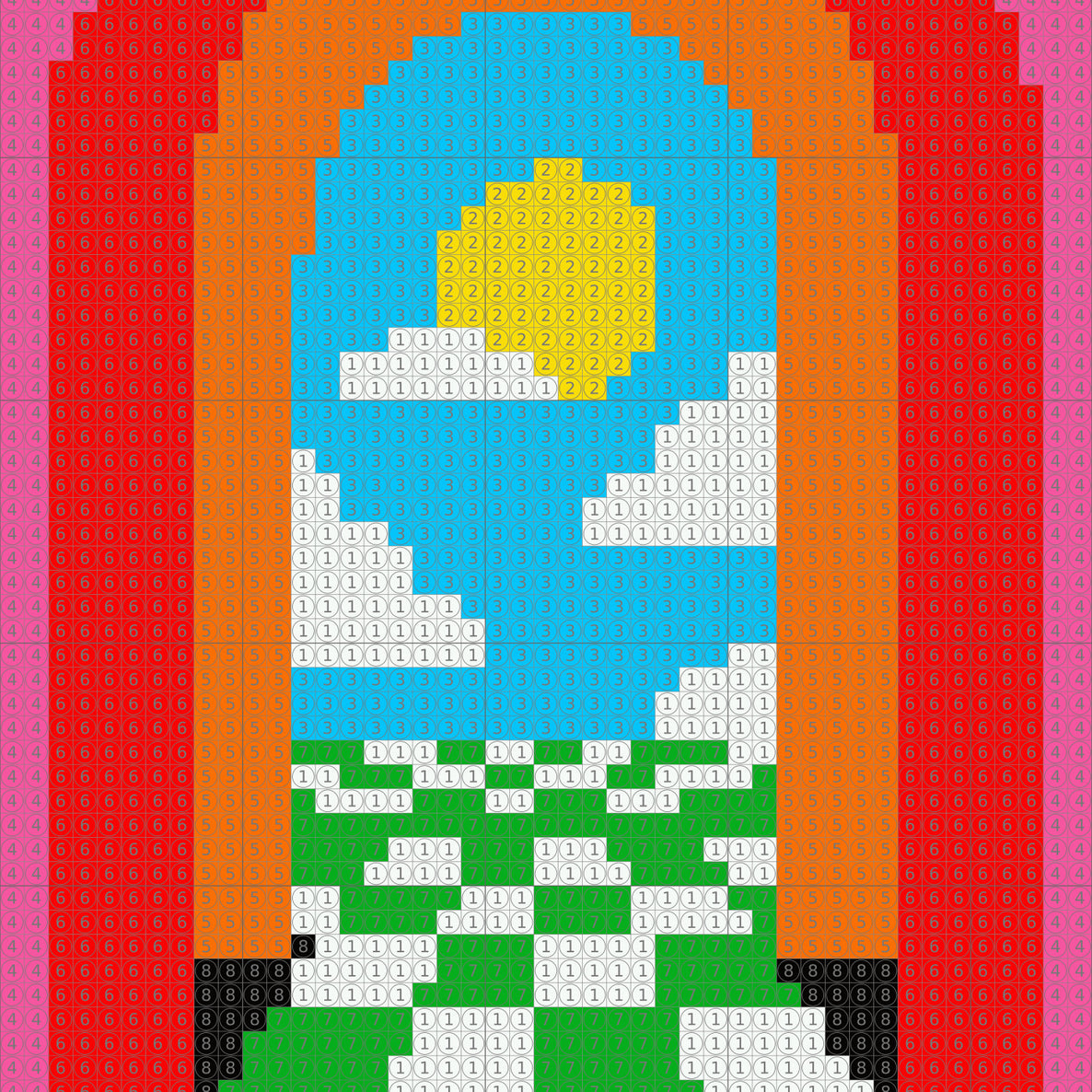 Portal to Paradise - Dot by Number