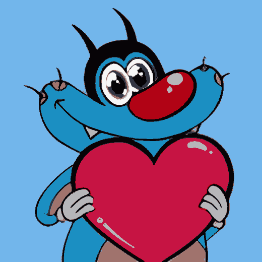 Oggy’s Big-Hearted Hug