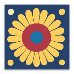Yellow Daisy Pattern
