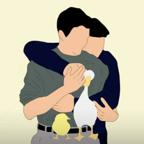 The Chick-a-dee-dee-duo -Friends