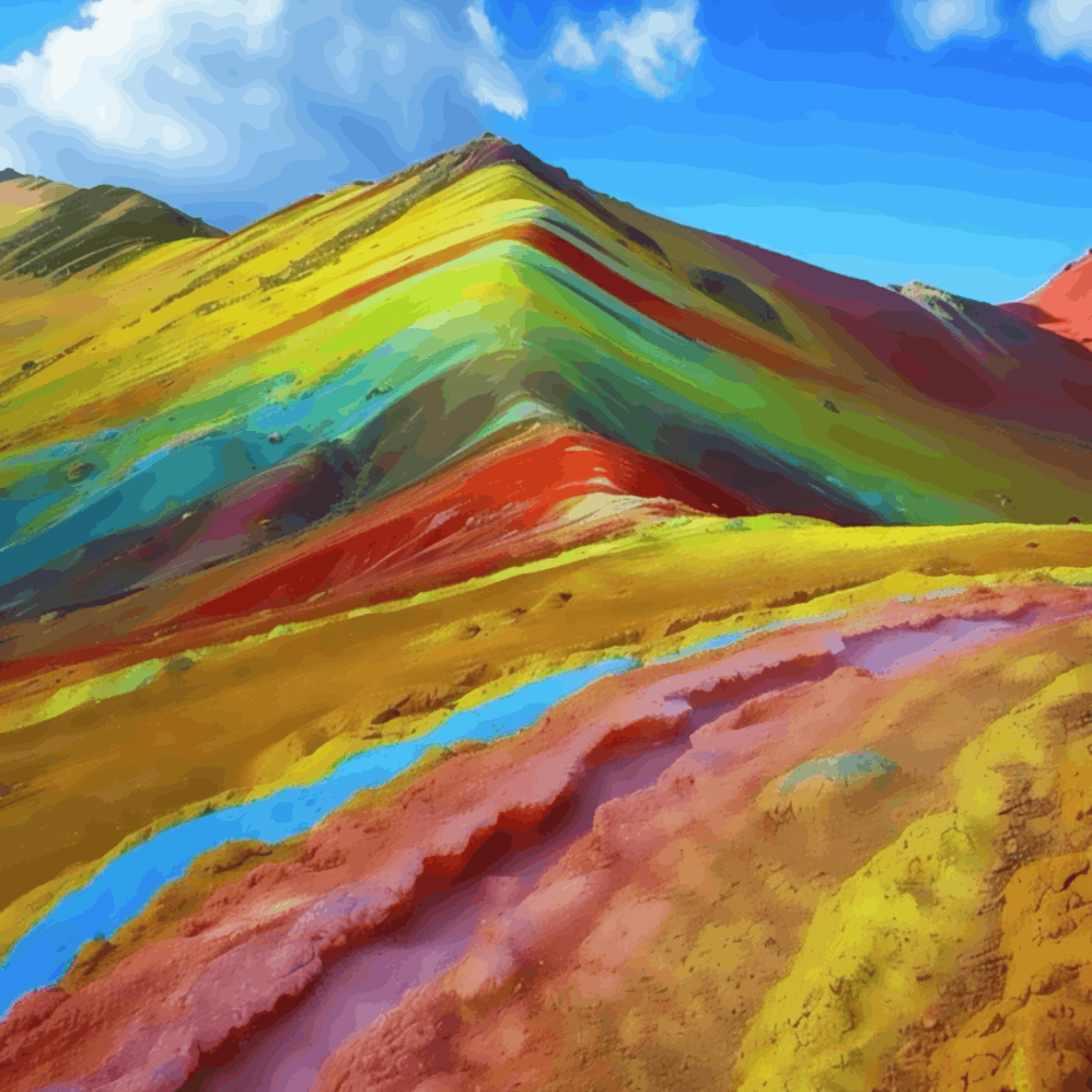 Coloring Mountains