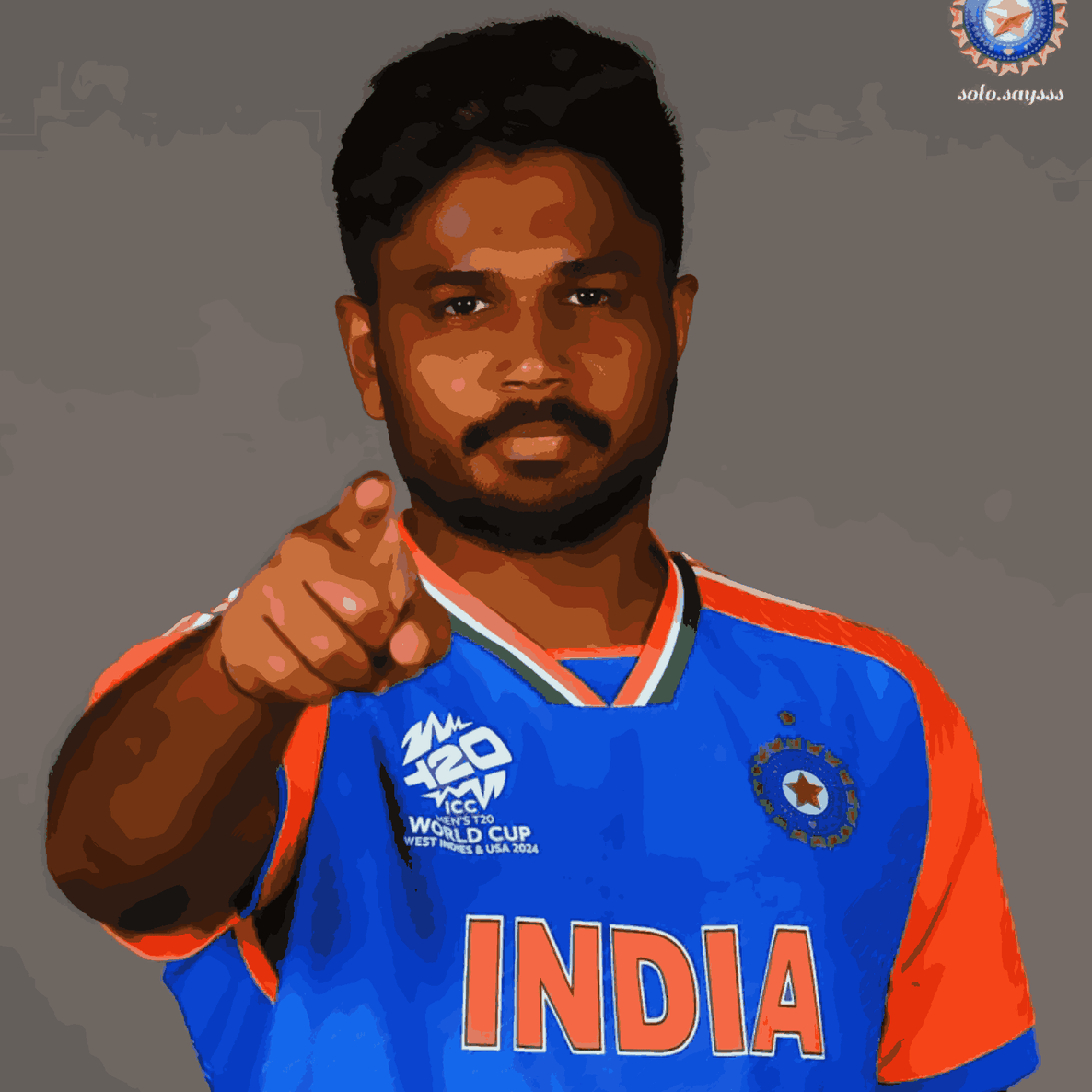 Sanju Samson-Cricketer-T20 World Cup Collection