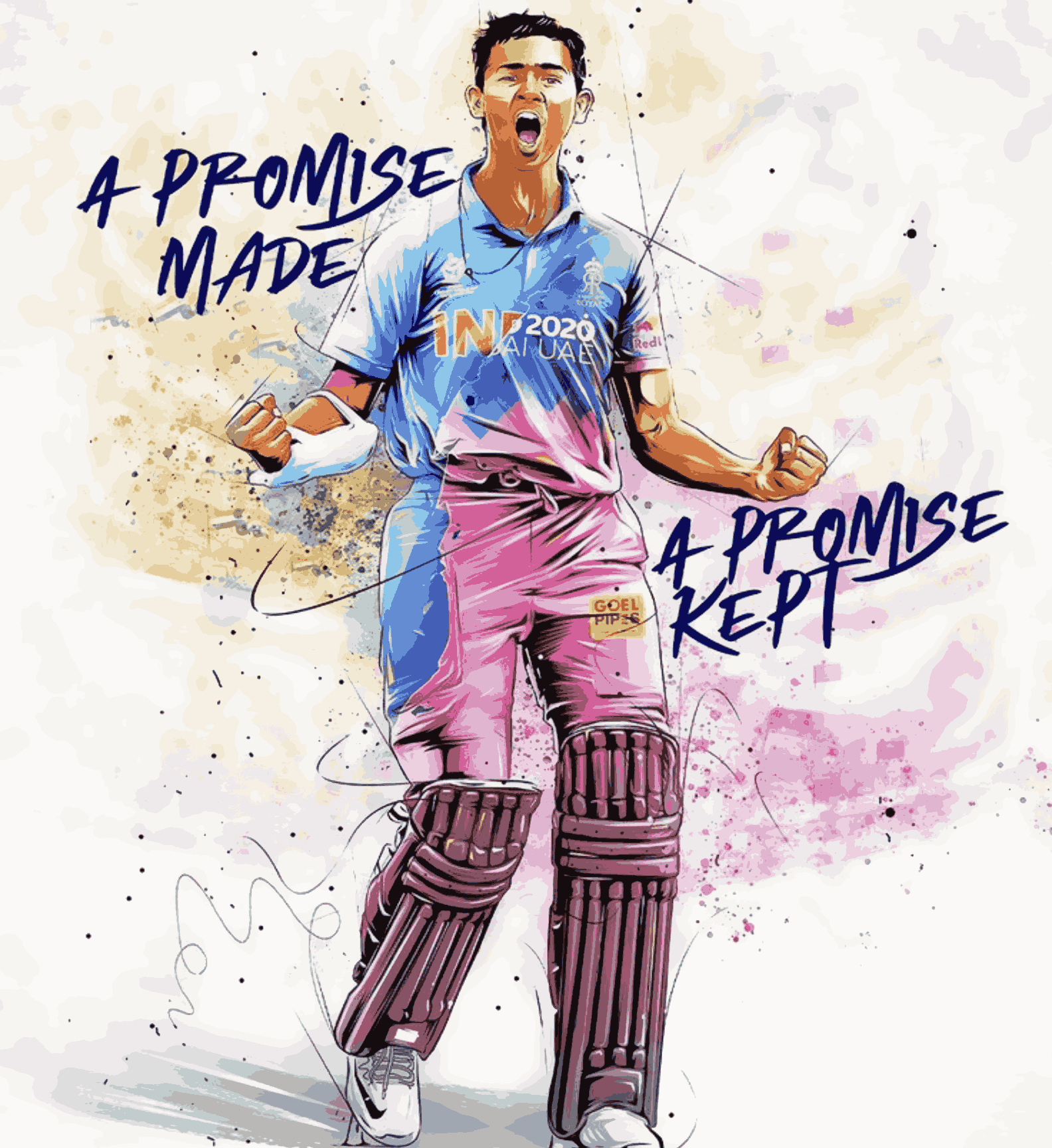 Yashasvi Jaiswal-Cricketer-T20 World Cup Collection