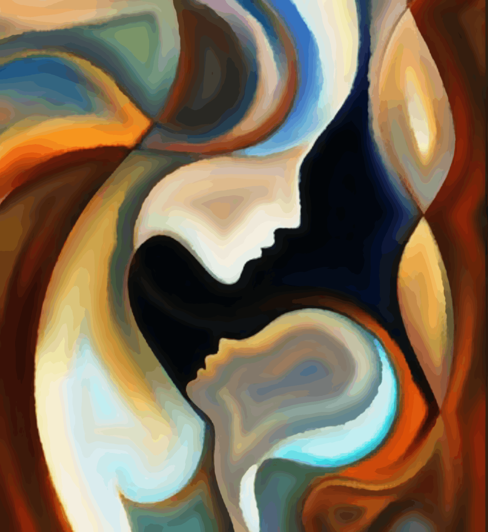 Abstract Lady portrait