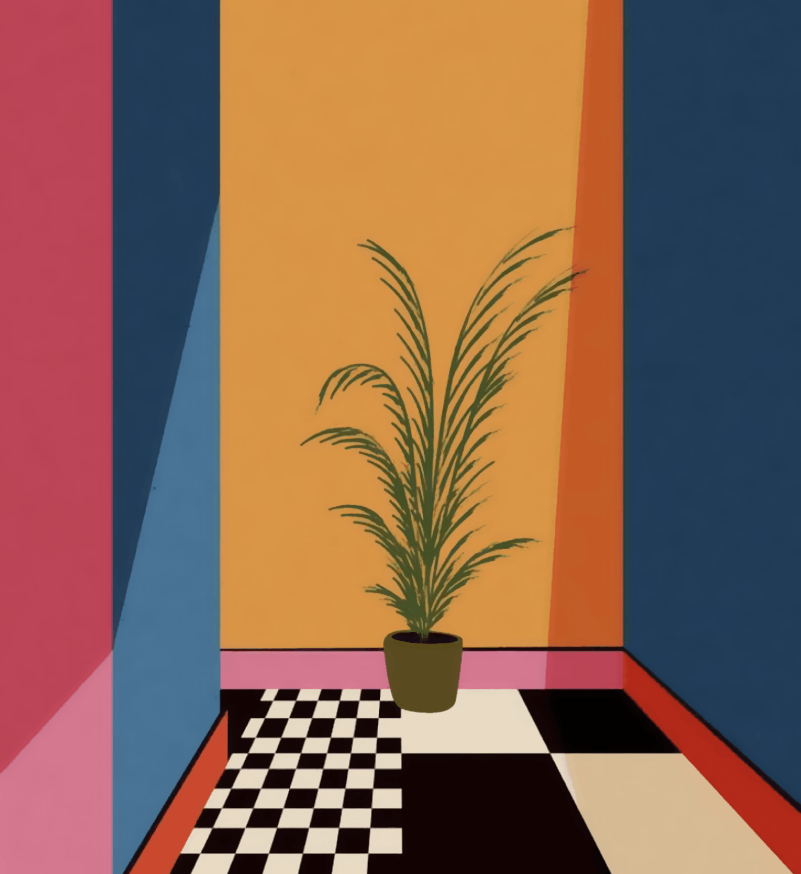 The Flower Pot Portrait