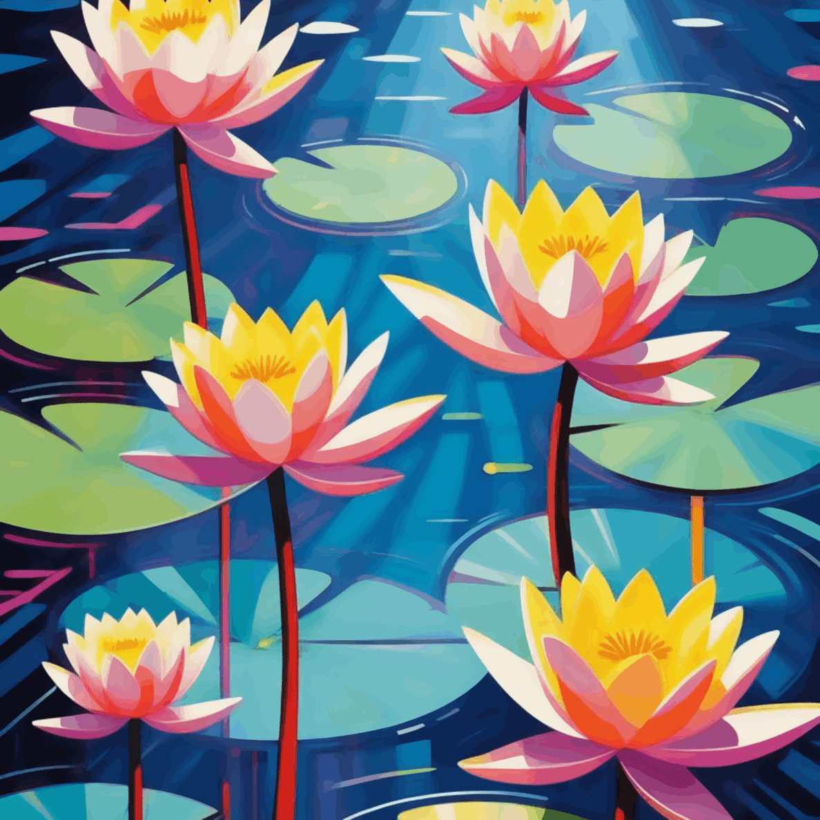 Lotus Flower Portrait
