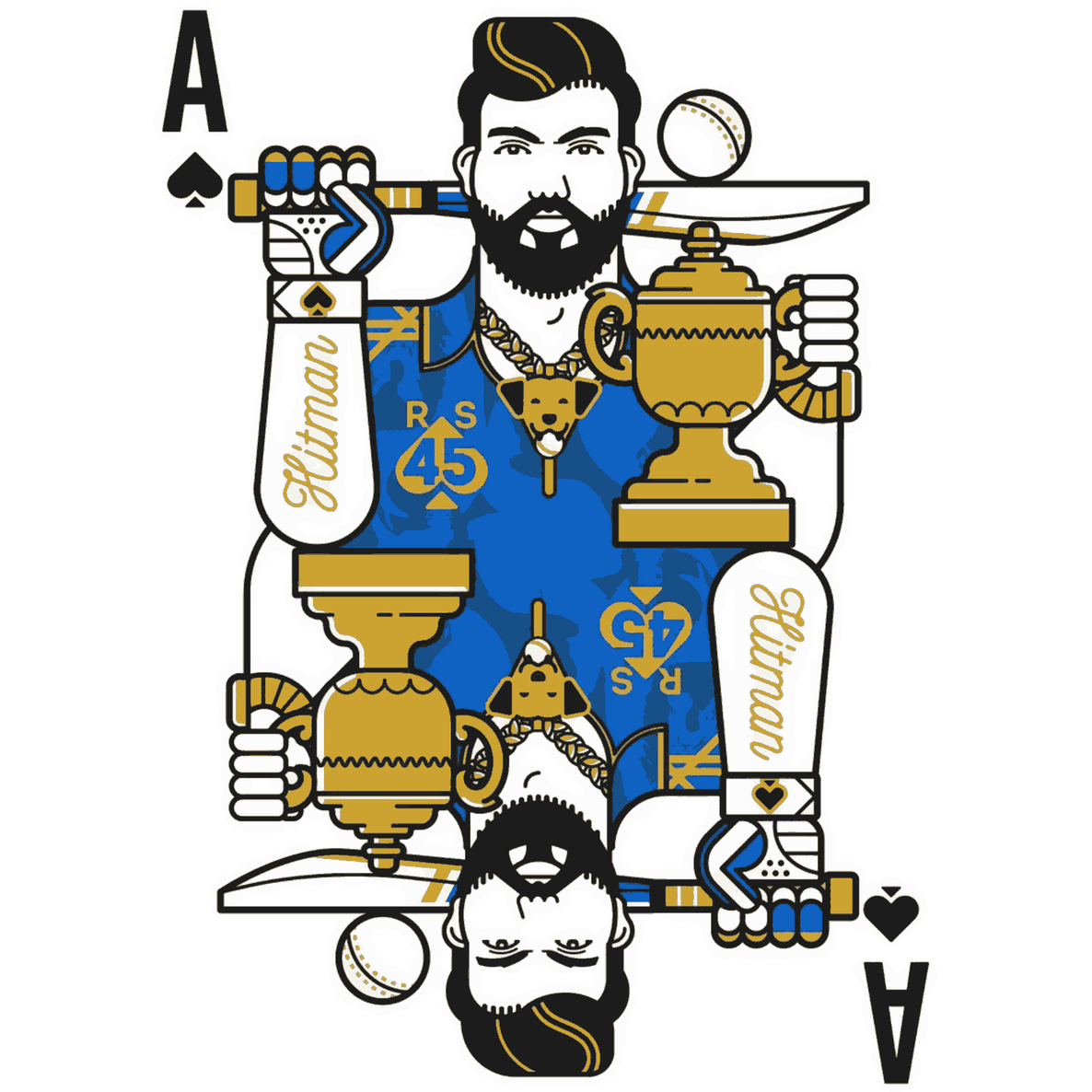 Rohit Sharma-The King-T20 World Cup Collection