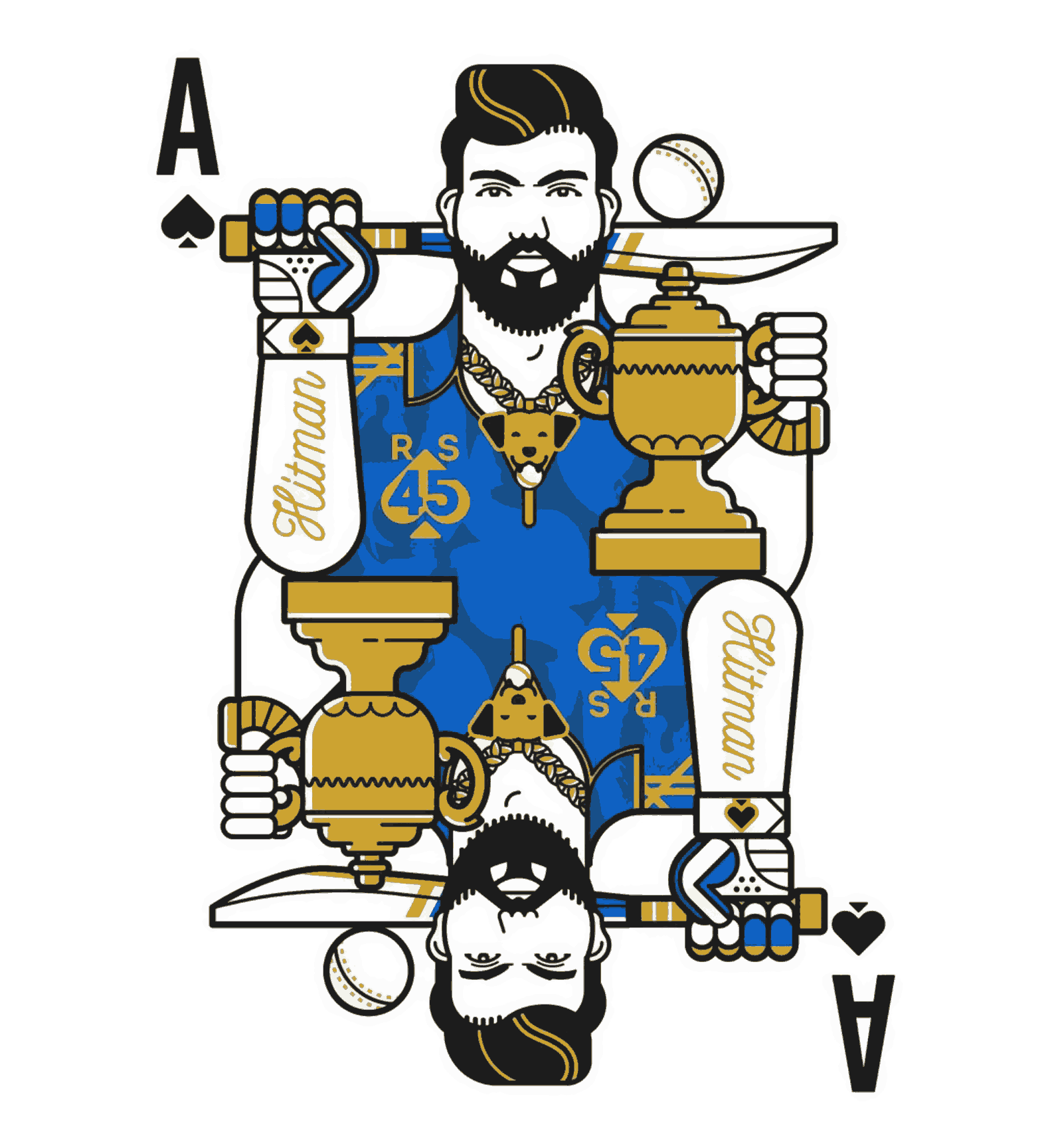 Rohit Sharma-The King-T20 World Cup Collection