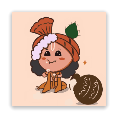 Little Krishna's Butter Delight