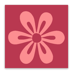 Blossom Minimalist: Magenta