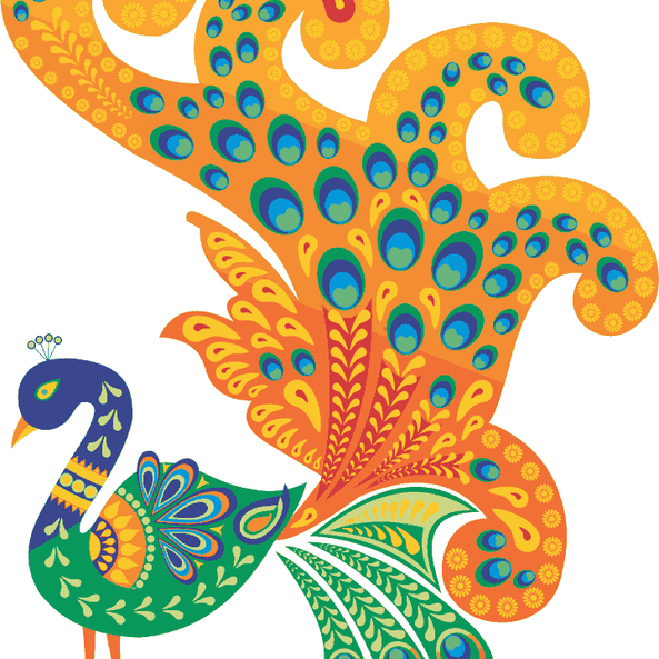 Peacock - Indian Art