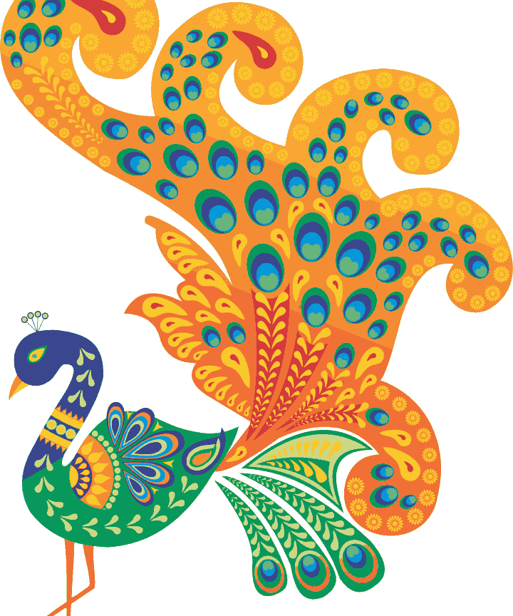 Peacock - Indian Art