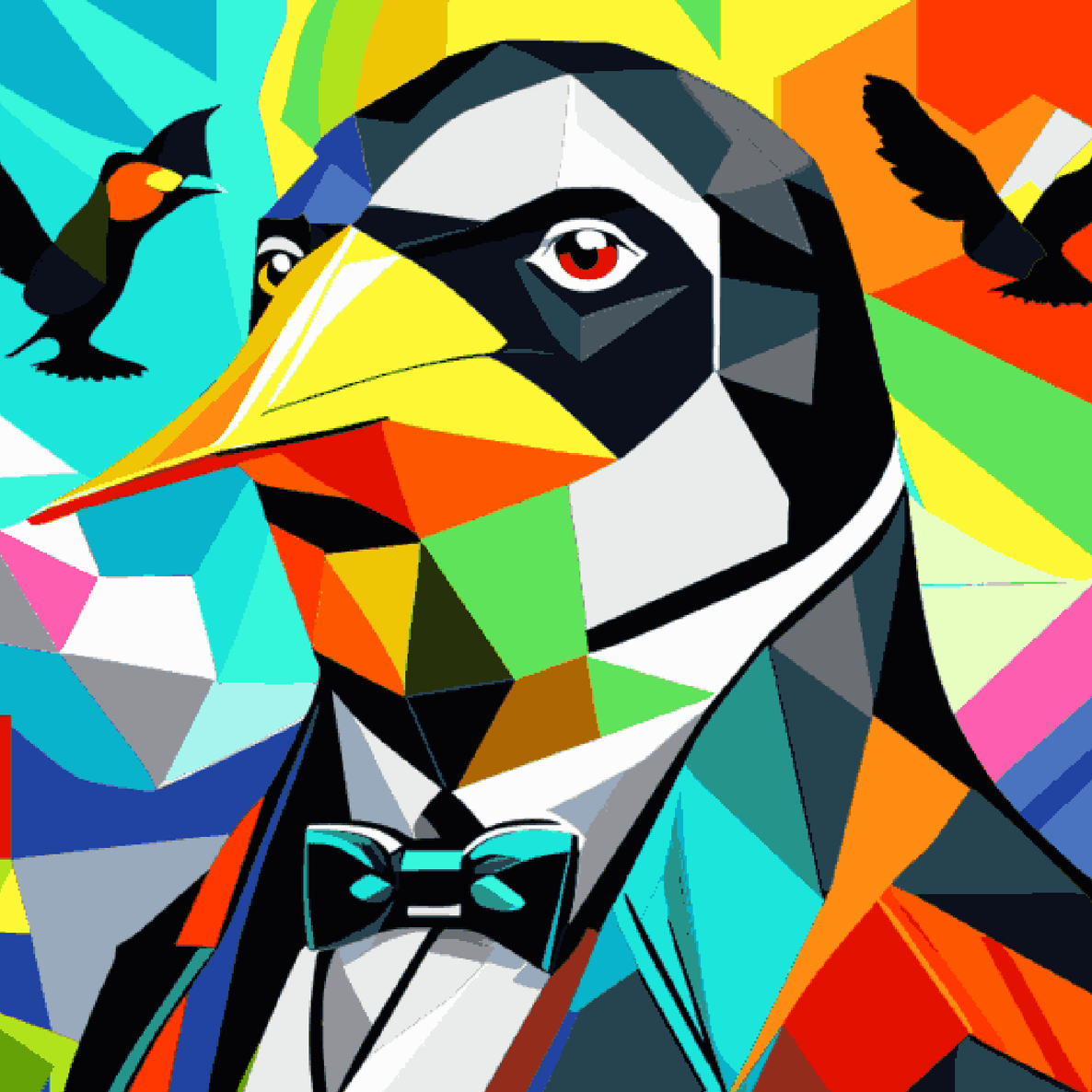 Penguin Abstract