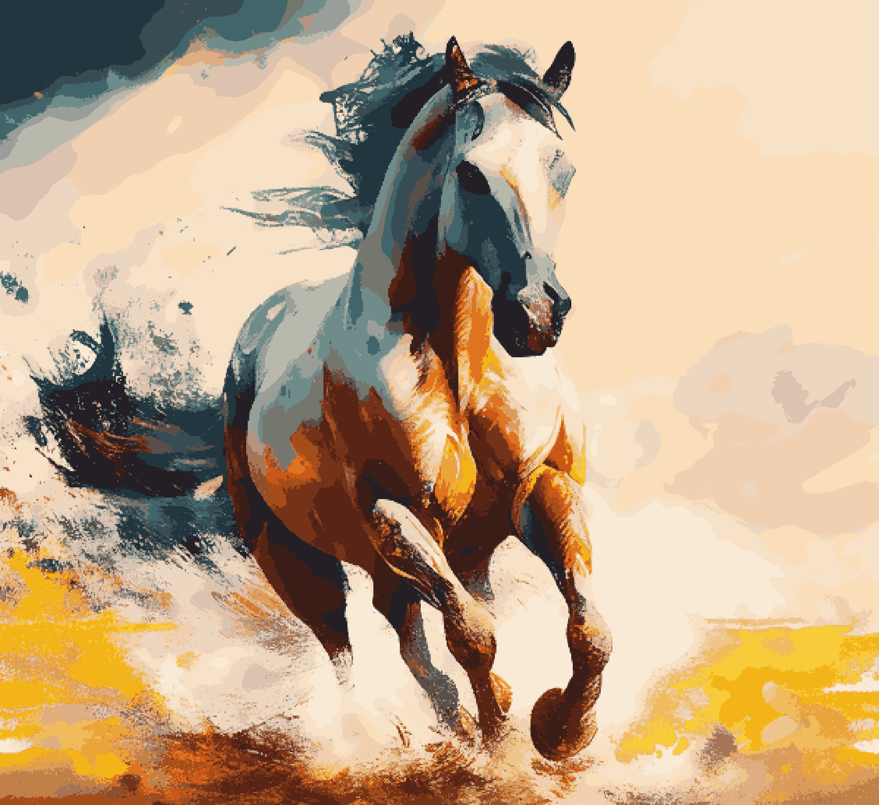 Running Horse