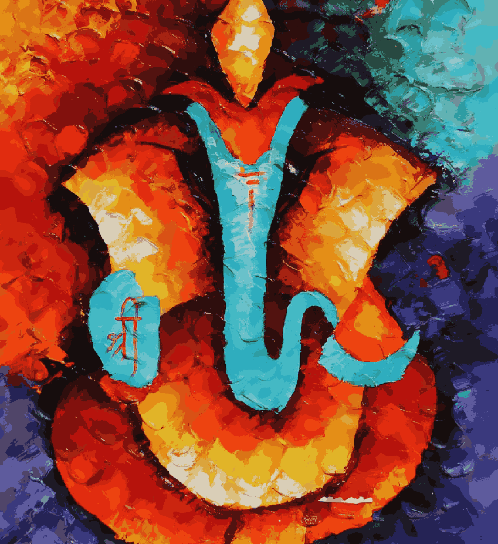 Shree Ganesha Folk Art