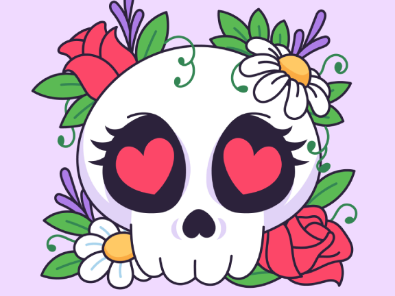 Skull in Love