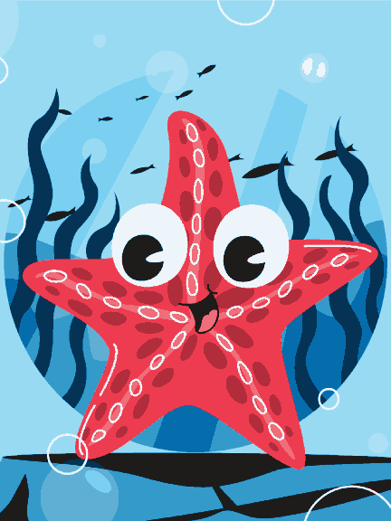 Smilling Starfish