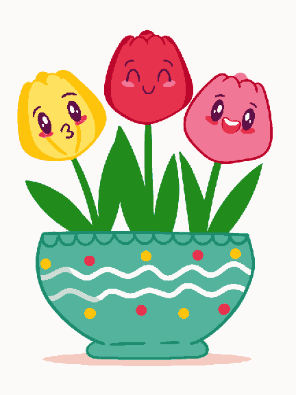Smilling Tulips