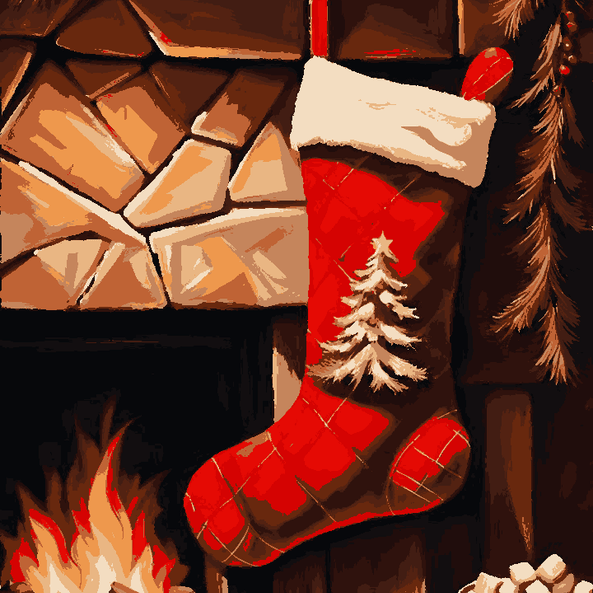 Christmas Stocking on Christmas Eve