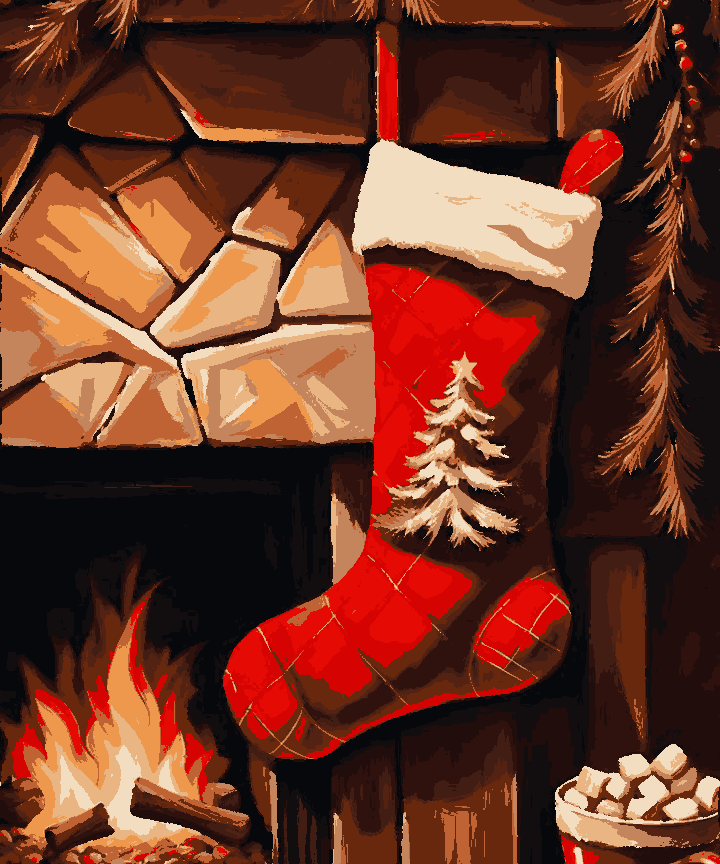 Christmas Stocking on Christmas Eve