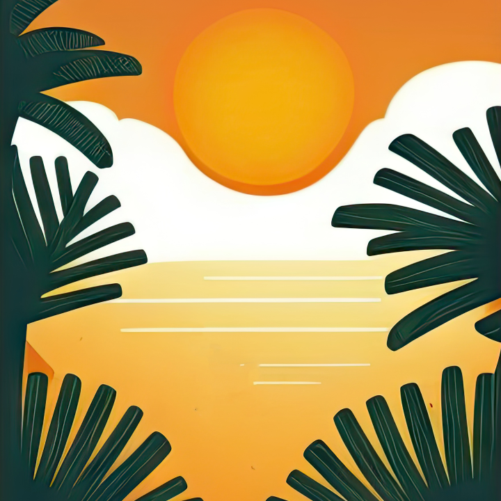 Sunset In Between