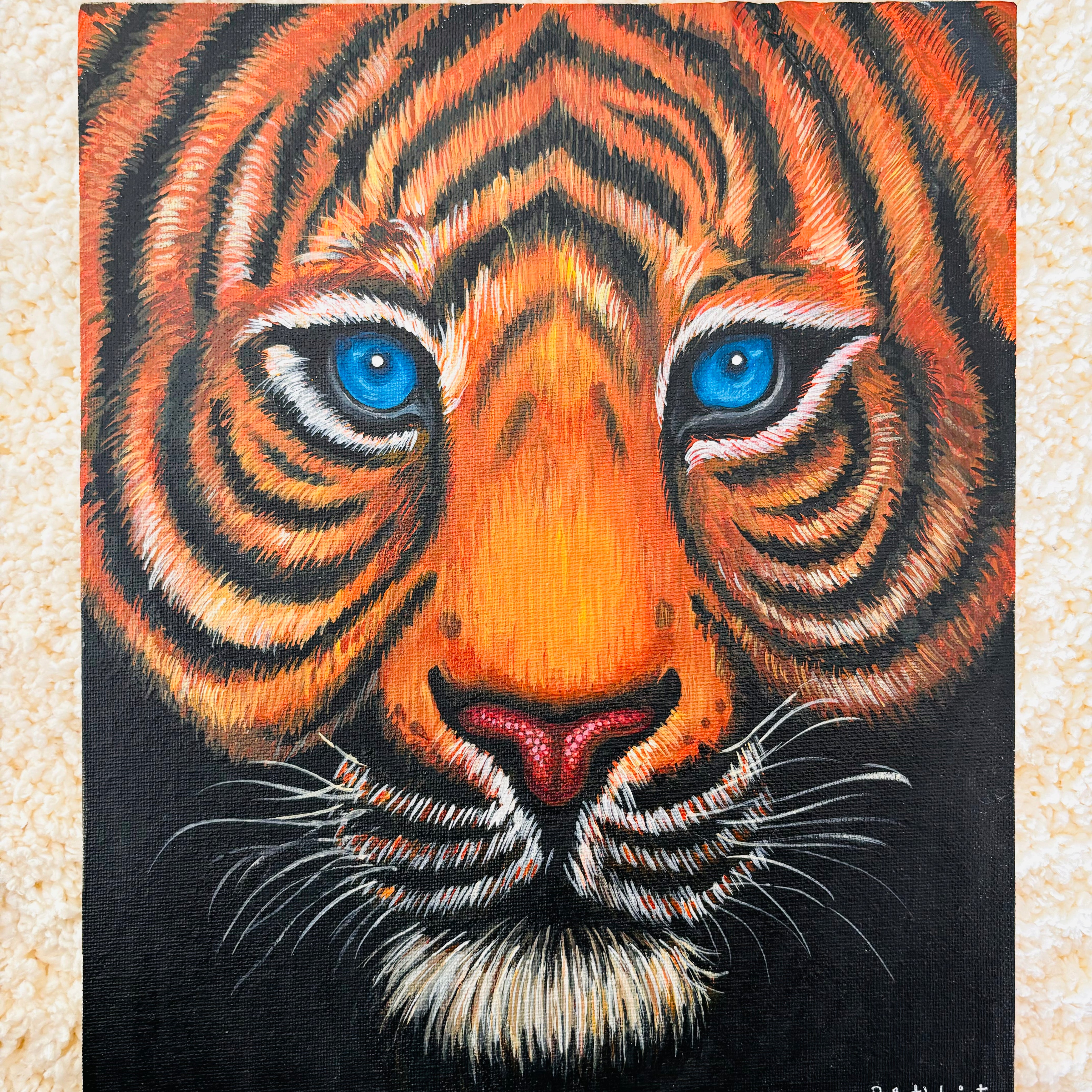 Tiger Face- Tutorial