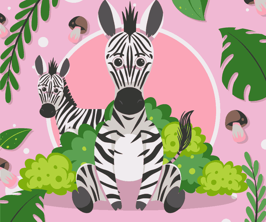 Two Zebras