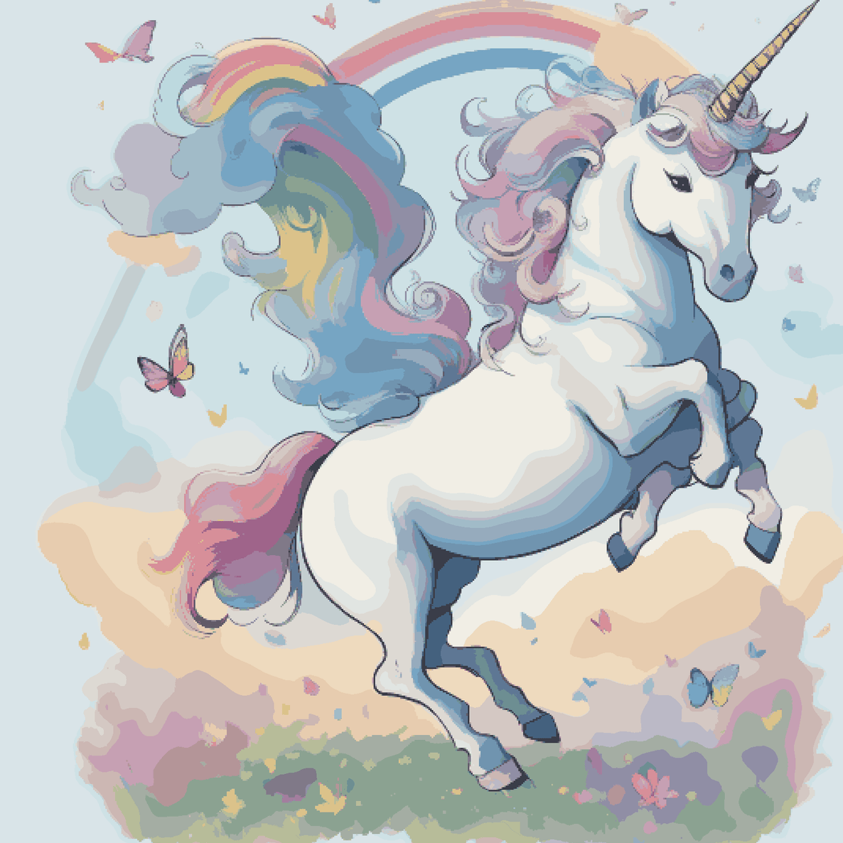 Unicorn & Rainbow
