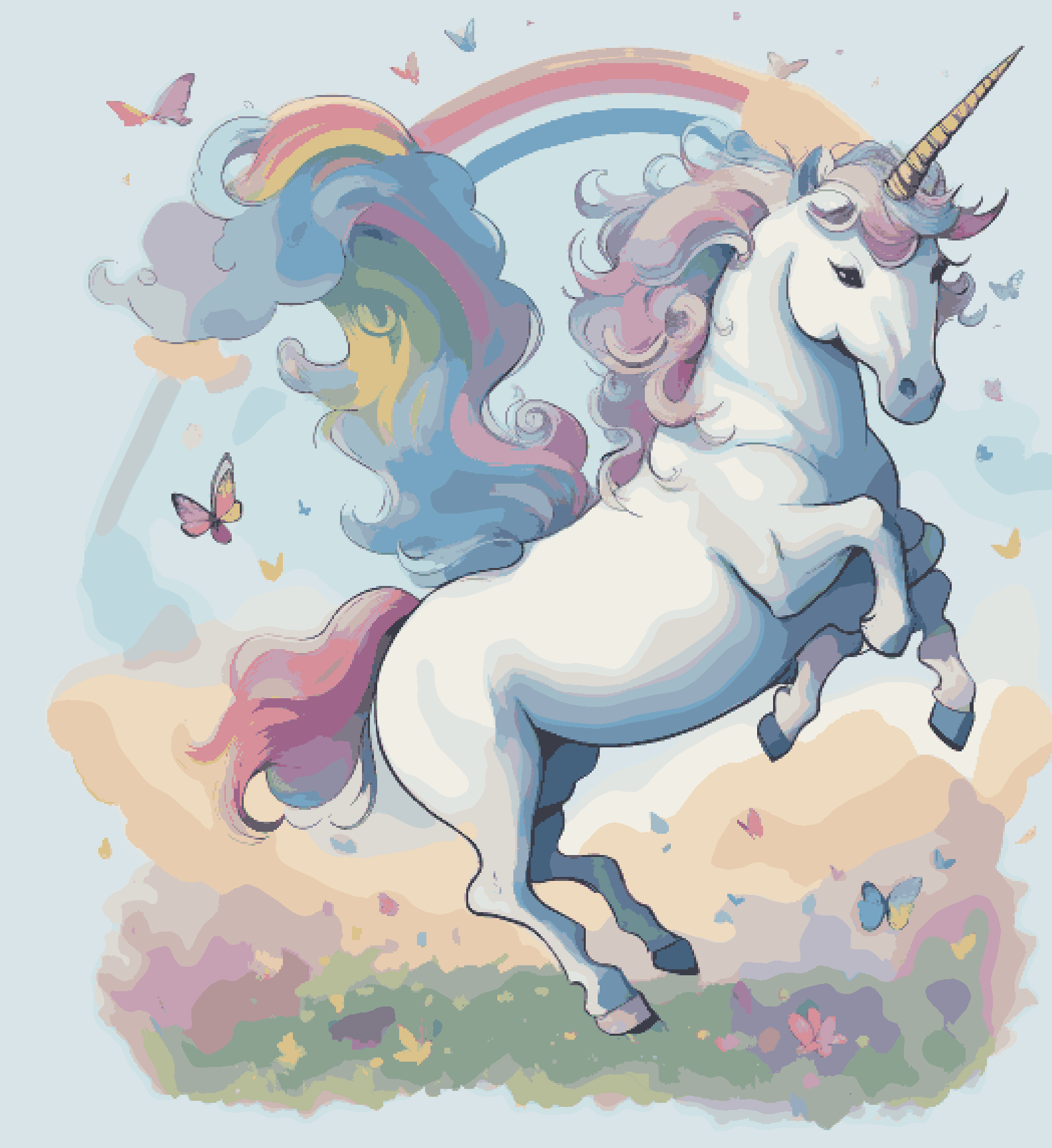 Unicorn & Rainbow