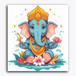 Cute Bal Ganesha