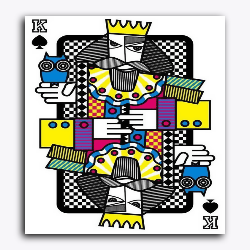 Modern Cards King - Raja Rani Collection