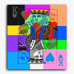 Coloring Modern King - Raja Rani Collection