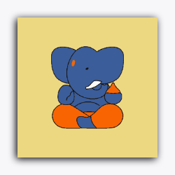 Ganesha Mini Portrait
