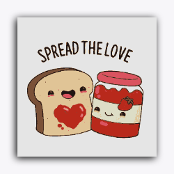 Let's Spread Love like Jam