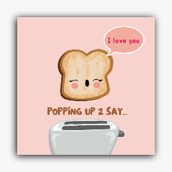 Popping Up to Say