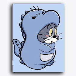 Cute Tom in Dino