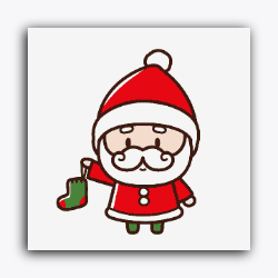 Santa is here with Gifts