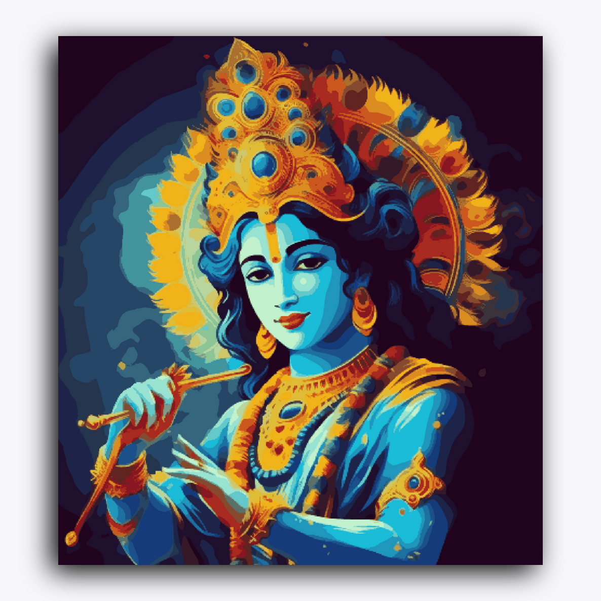 Krishna with flute