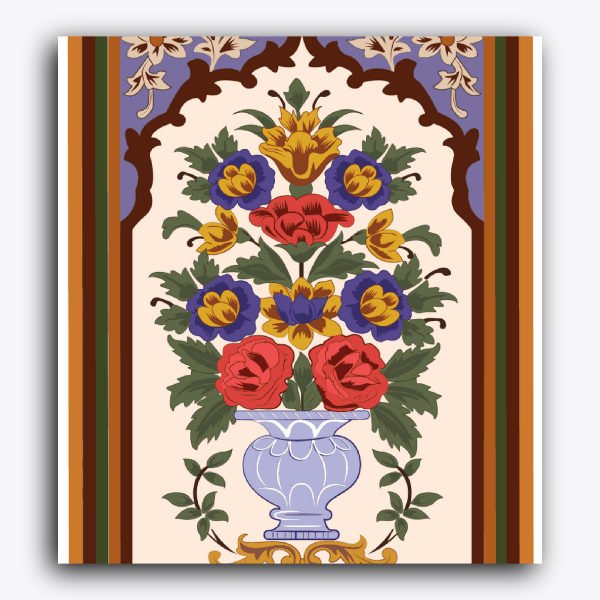 Indian Mughal Flower