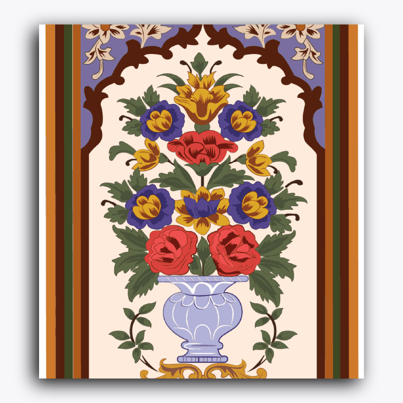 Indian Mughal Flower