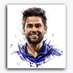 Suryakumar Yadav Abstract-Sky-Cricketer-T20 World Cup Collection