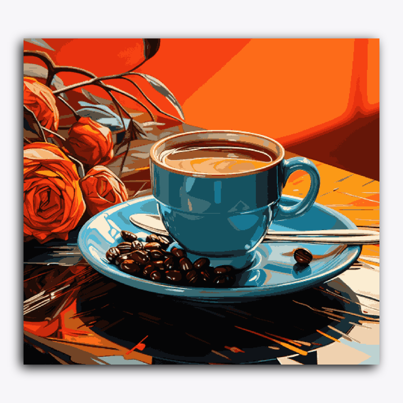 Coffee Cup on a Table