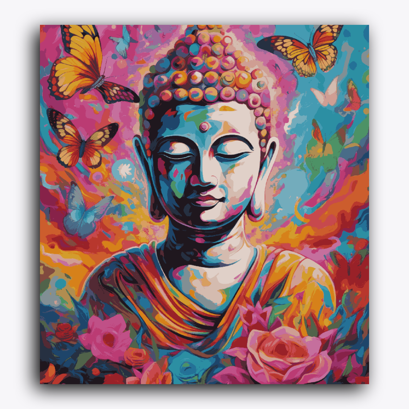 Buddha Full Colourful