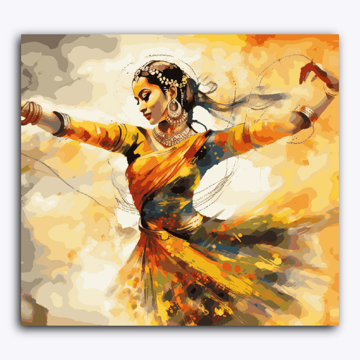 A Girl Dancing with Grace