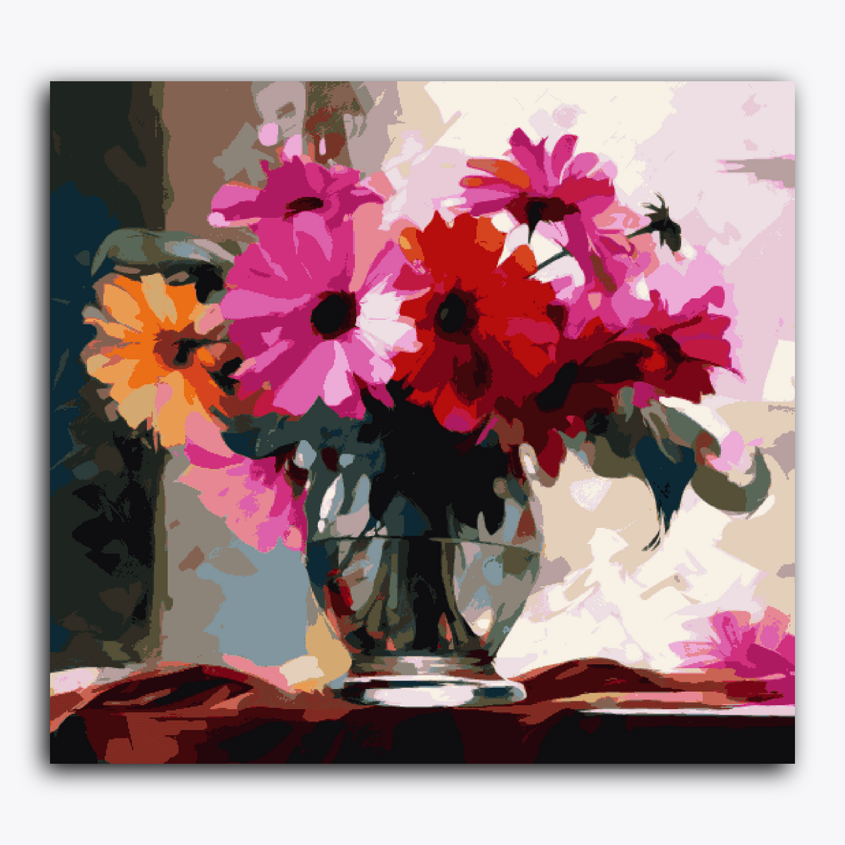 Spring Art - Pink Flowers