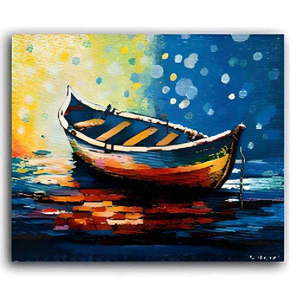 Picturesque Boat- Tutorial