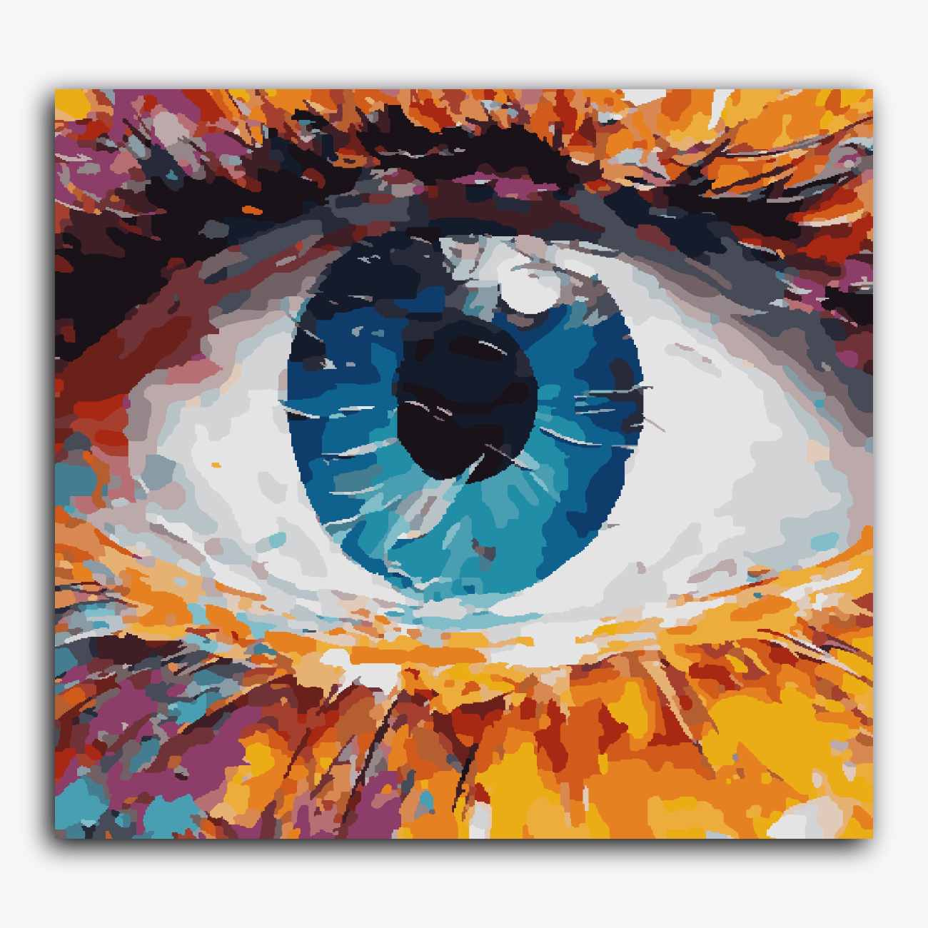 Fluorit Oil Conceptual Eye