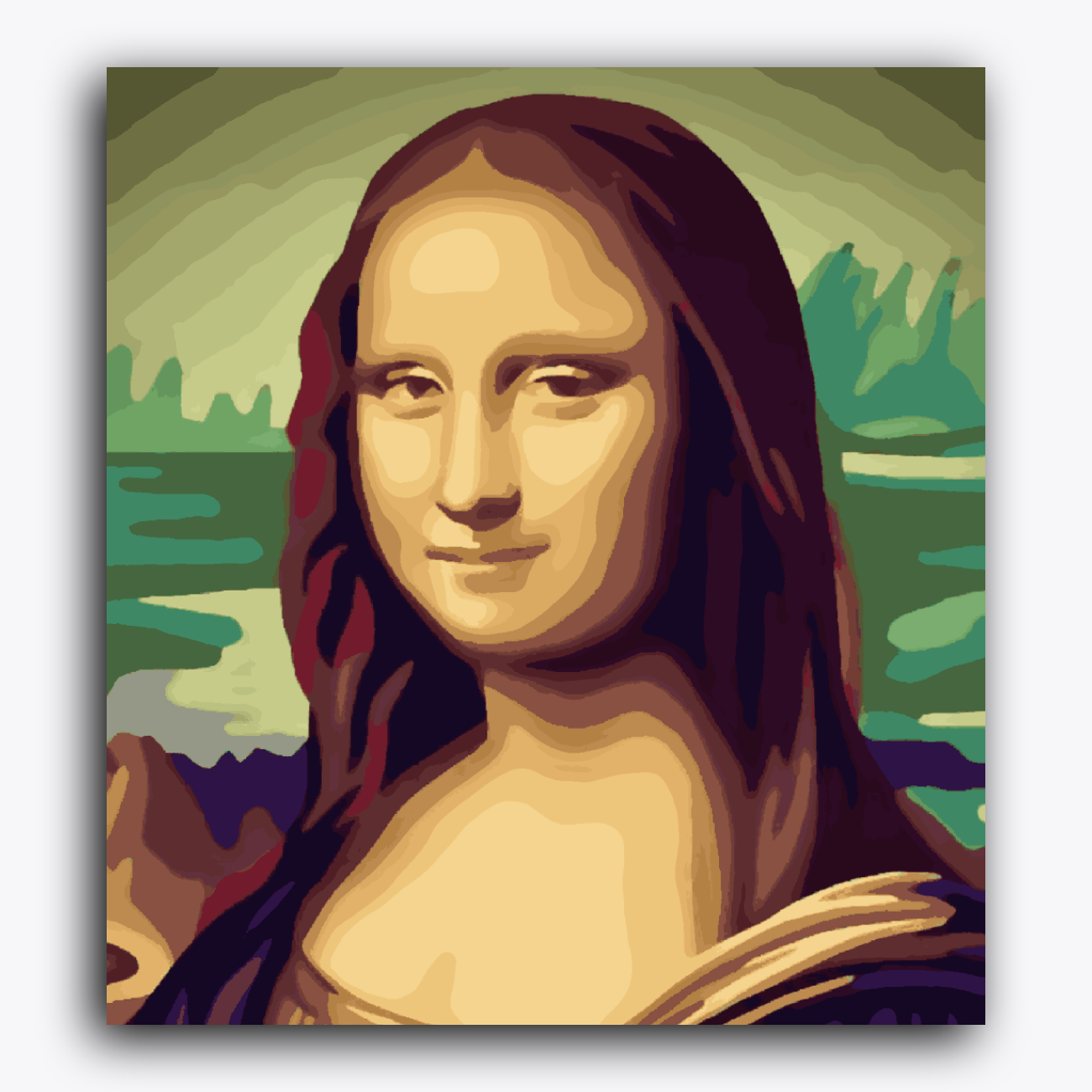 Monalisa by Leonardo da Vinci